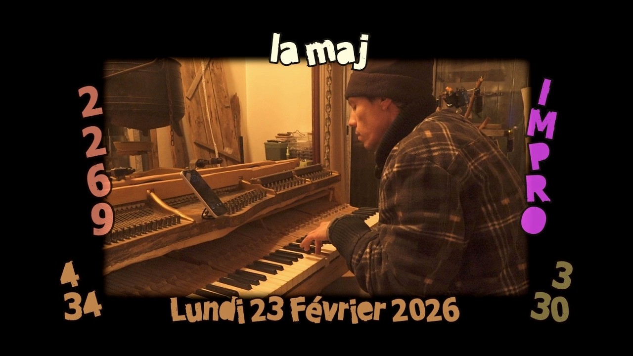 improvisation pour piano - 2269 la maj