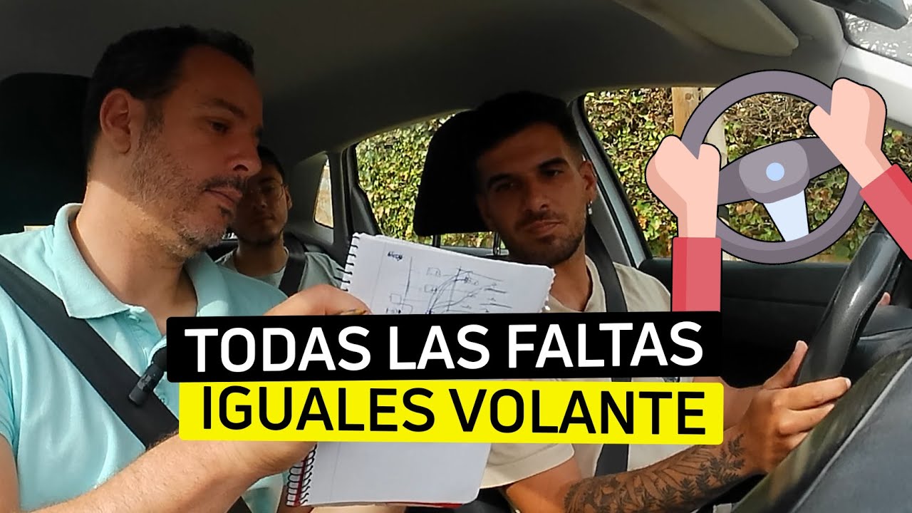 🤦🏽‍♂️🖐🏽 SUS MANOS EN EL VOLANTE NO LE PERMITEN APROBAR  🖐🏽🤦🏽‍♂️