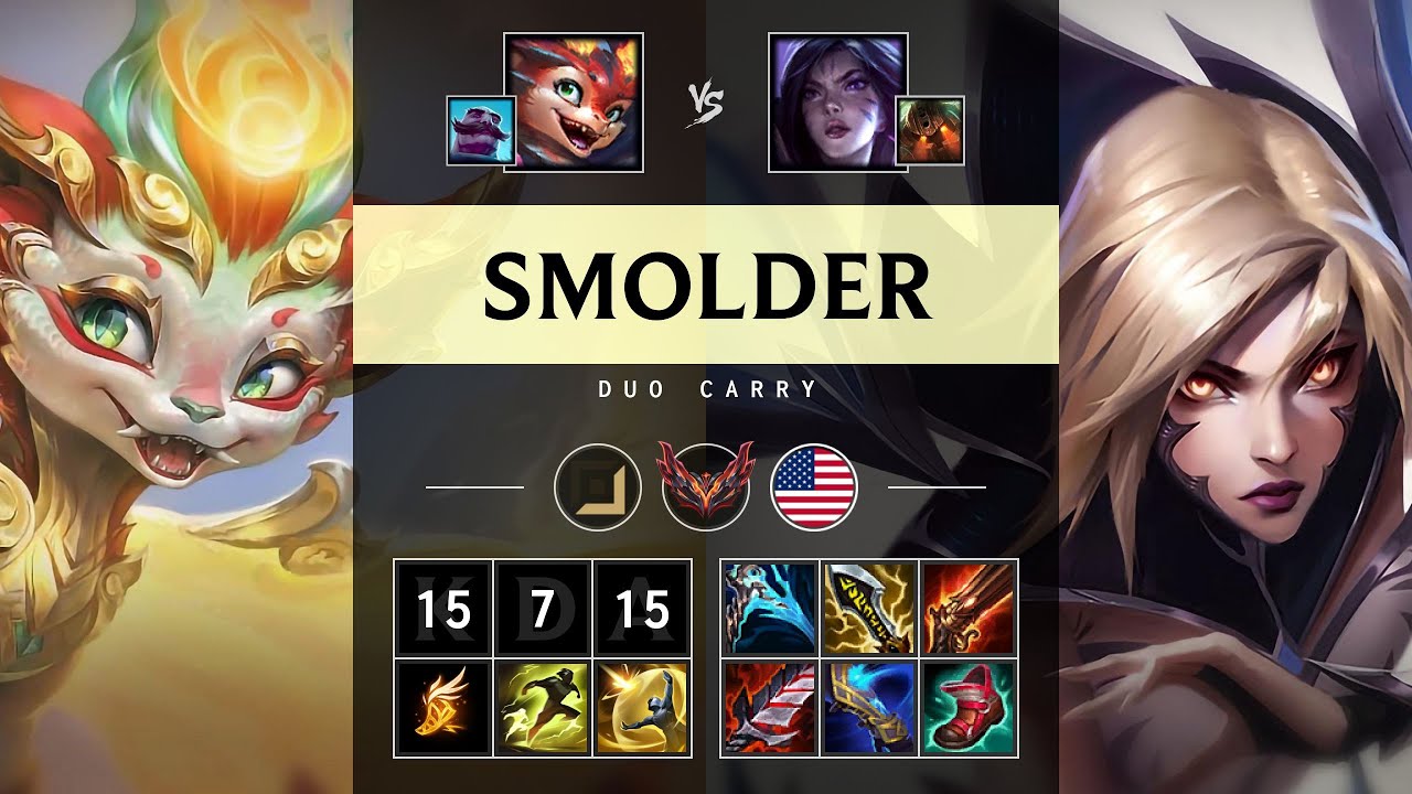 Smolder ADC vs Kai'Sa - NA Grandmaster Patch 25.21
