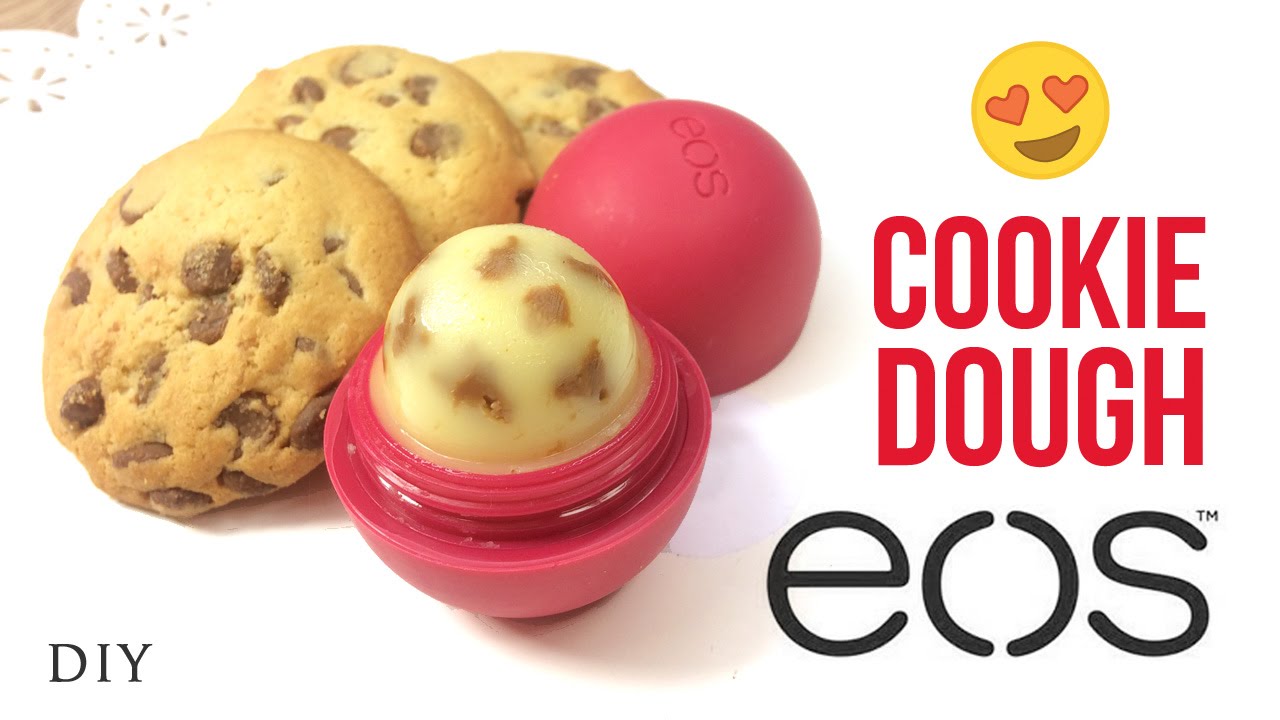 DIY EOS Cookie Dough Lip Balm! You'll be surprised at the SECRET INGREDIENT used in this!