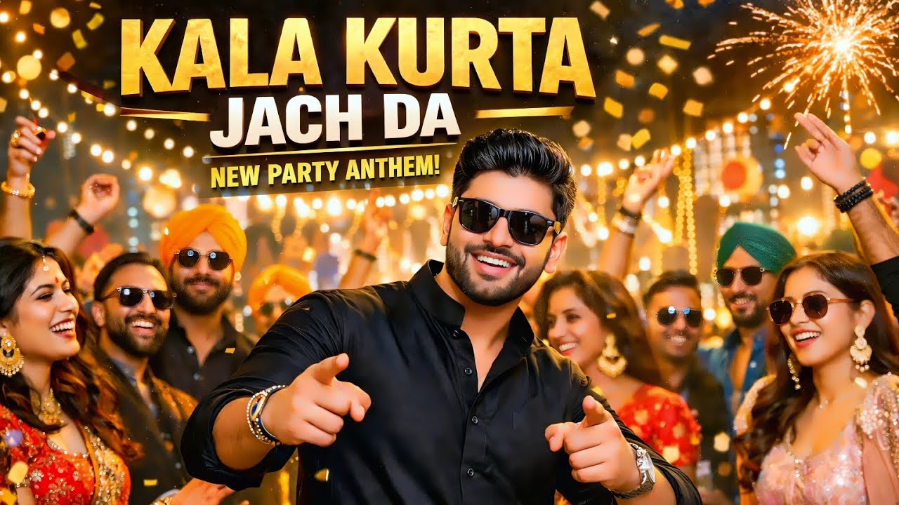 Kala Kurta Jach Da | New Punjabi Party Anthem 2026 | Kala Chashma Vibe 🔥 | Wedding Dance Song