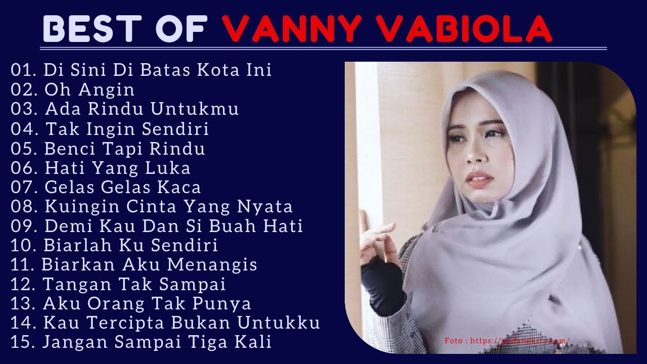 Vanny Vabiola | Full Album Kenangan |  Cover + Lirik | Cover By Vanny Vabiola