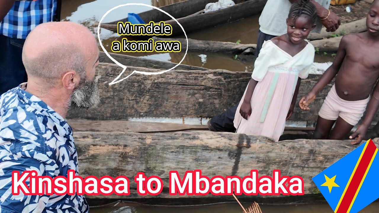 2026 Only tourist in Mbandaka ~Kitoko #congo #Mbandaka#whiteman in Congo