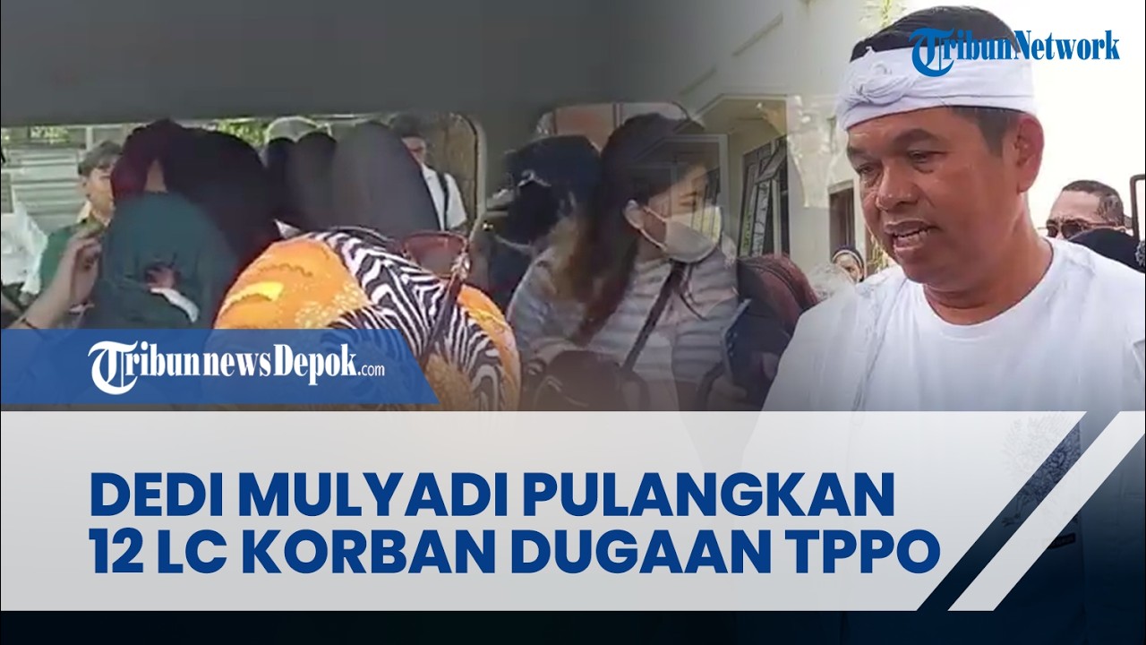 Dedi Mulyadi Pulangkan 12 LC Korban Dugaan TPPO dari Maumere