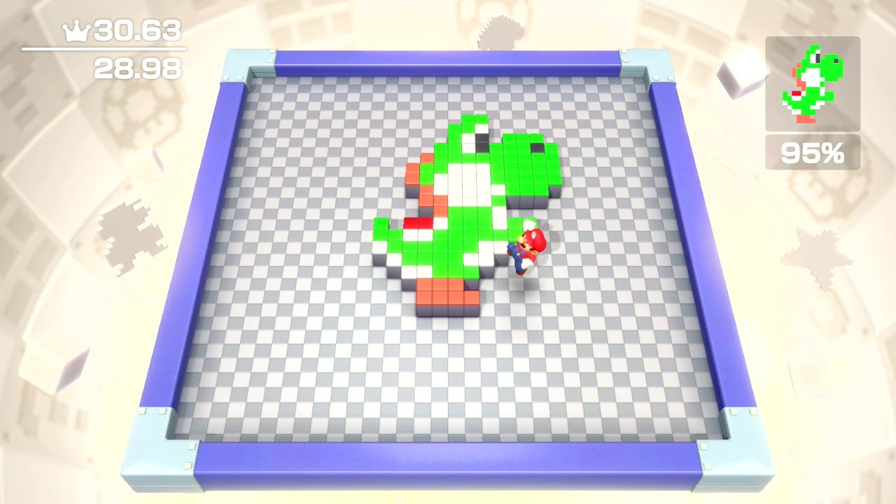 Super Mario Party - Puzzle Hustle Stage 3 Yoshi