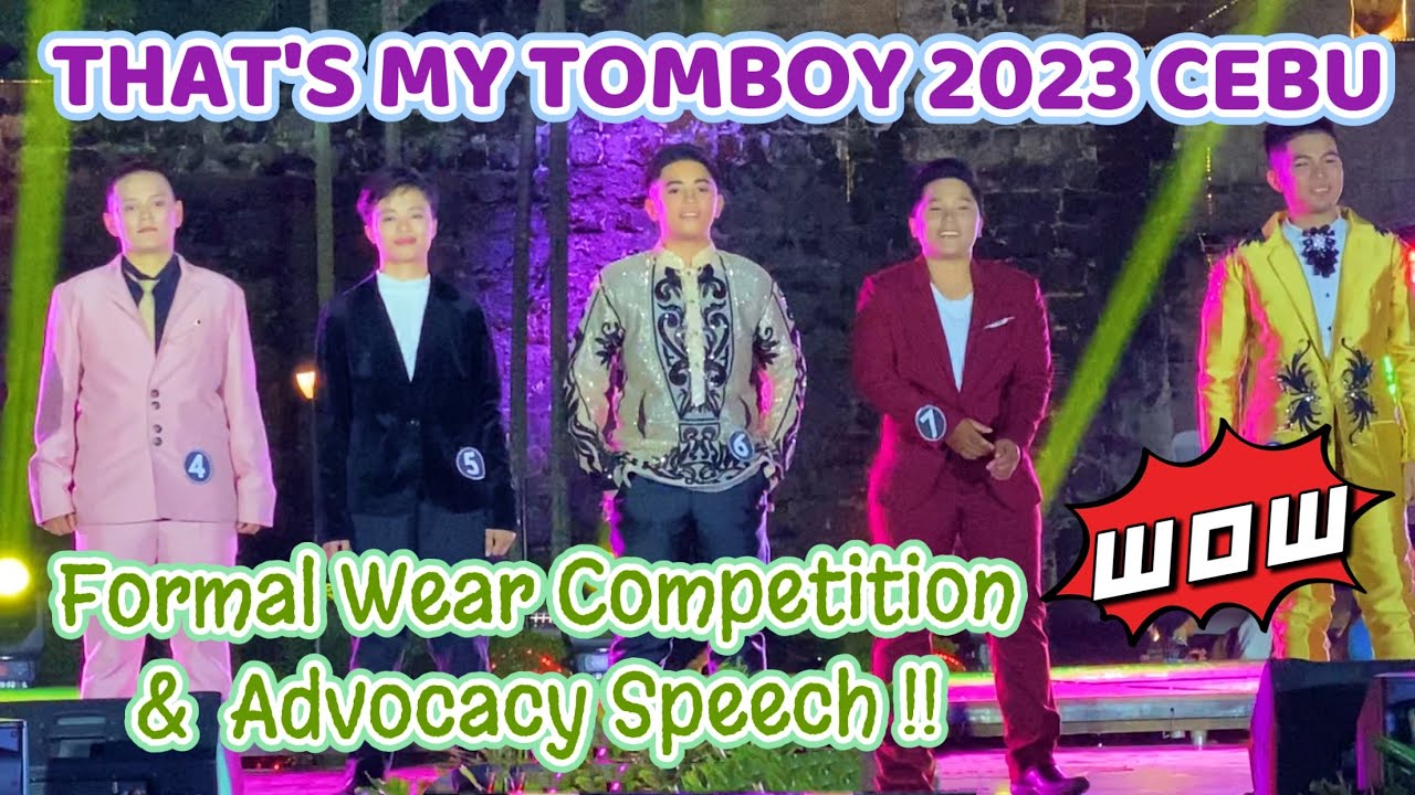 That's my Tomboy Cebu 2023 FORMAL WEAR COMPETITION & ADVOCACY SPEECH | Handsome Lesbian LGBTQIA