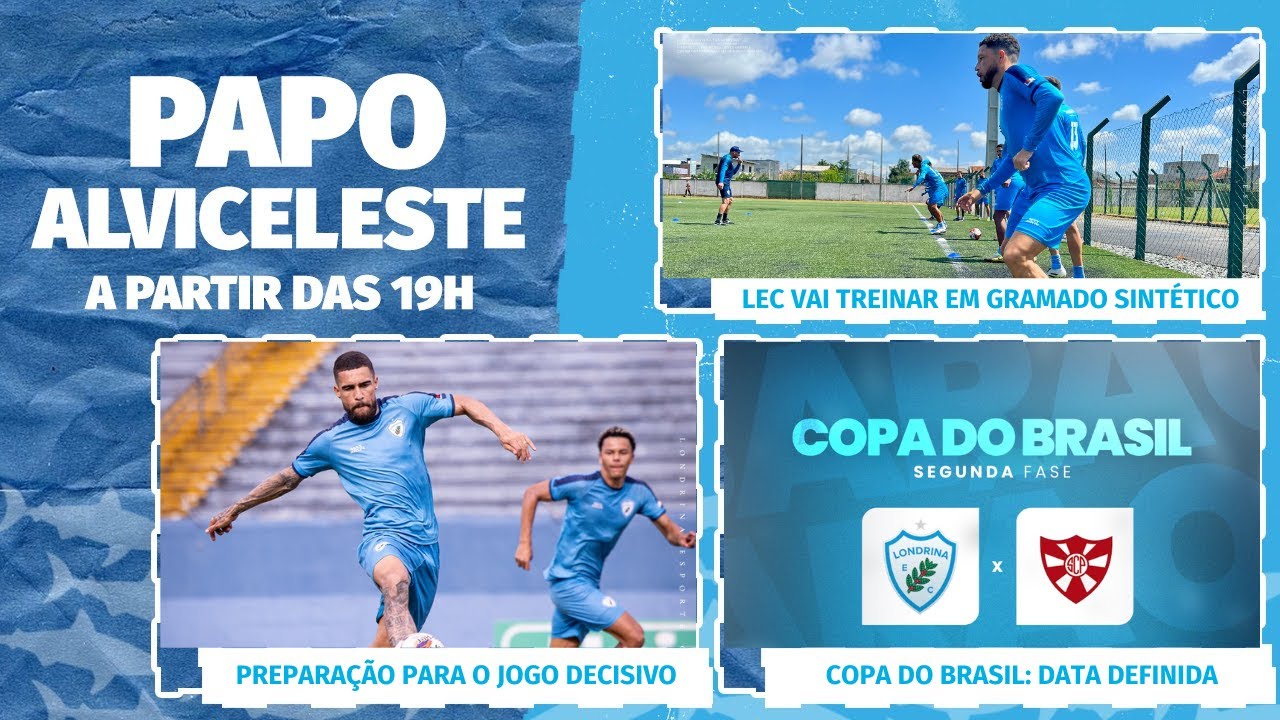 Londrina inicia preparação para jogo decisivo contra o Athletico | Data da Copa do Brasil definida