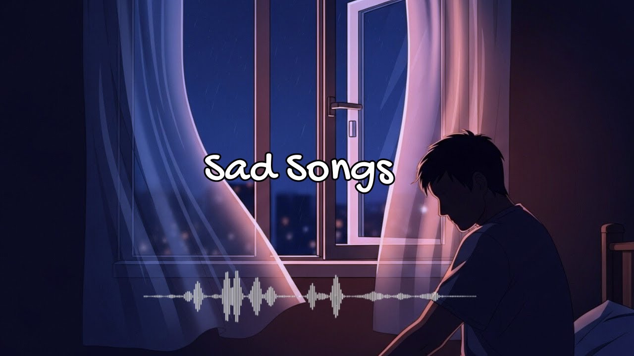 Sad Lofi Music After Dark | Calm Sounds for Overthinking | Chill Night Songs