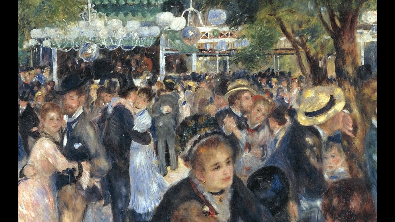Tanz im Garten der Moulin de la Galette von Auguste Renoir - Video von G&uuml;nter Frei (Official Video)