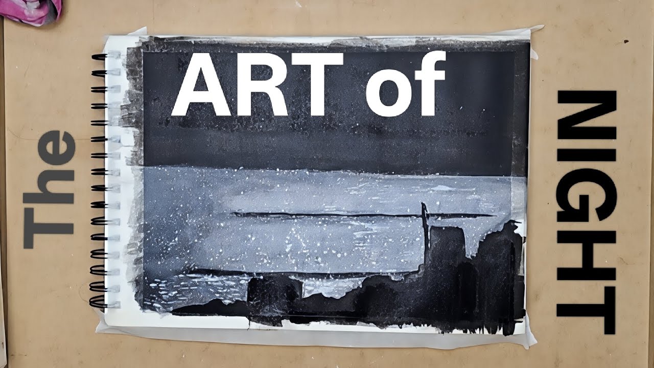 ART of NIGHt /- Part -01 By Vikram / #thenight #painting #daily #vlog #gaming 