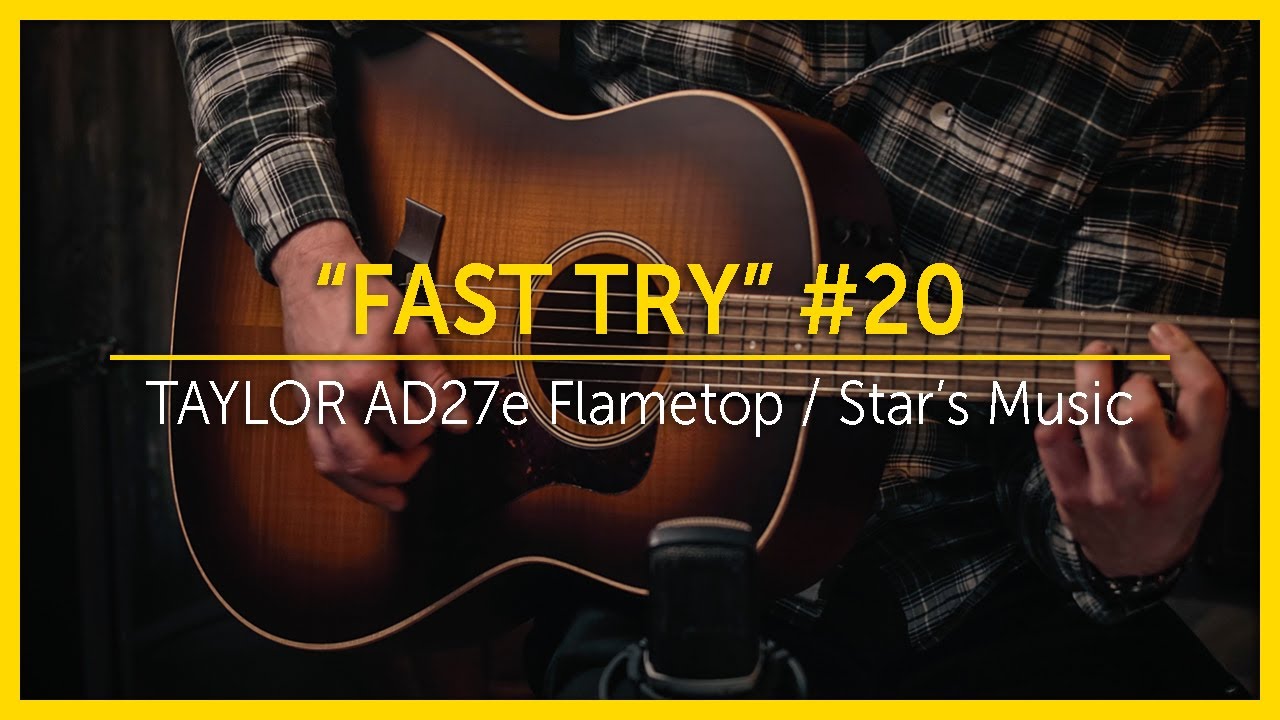 Taylor AMERICAN DREAM AD27e FLAMETOP Grand Pacific | Star's Music 