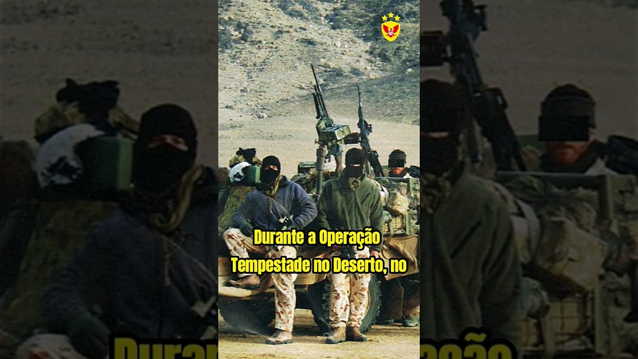 O DIA EM QUE O SAS CA&Ccedil;OU E DESTRUIU M&Iacute;SSEIS SCUD IRAQUIANOS #shorts