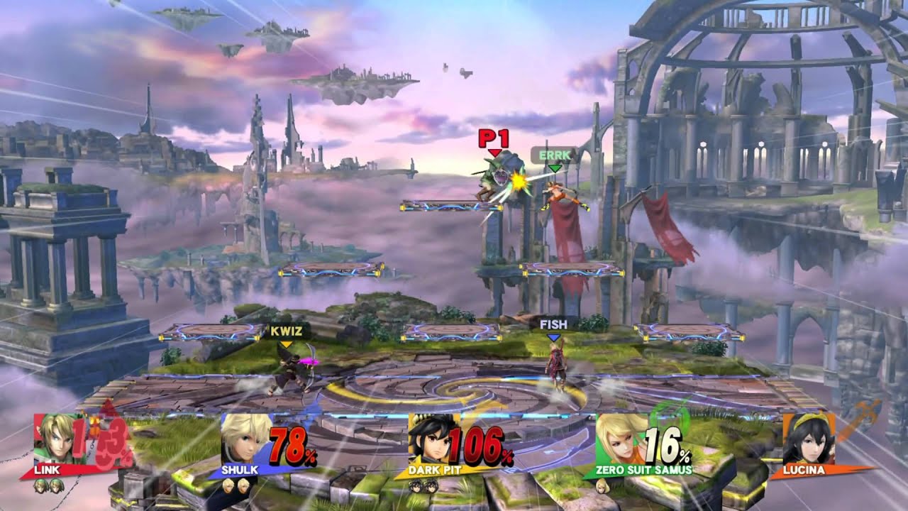 Super Smash Bros. for Wii U - 5 Player Smash: Battlefield