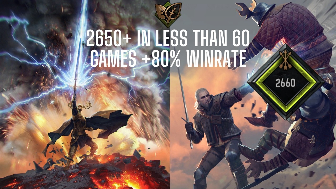 2650+ IN LESS THAN 60 GAMES, +80% WINRATE NATURE'S GIFT GAMEPLAY