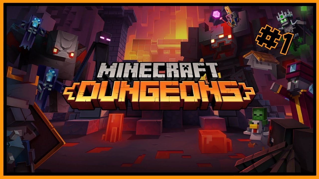Minecraft Dungeons Gameplay INTRO AND TUTORIAL | SQUID COAST and CREEPER WOODS