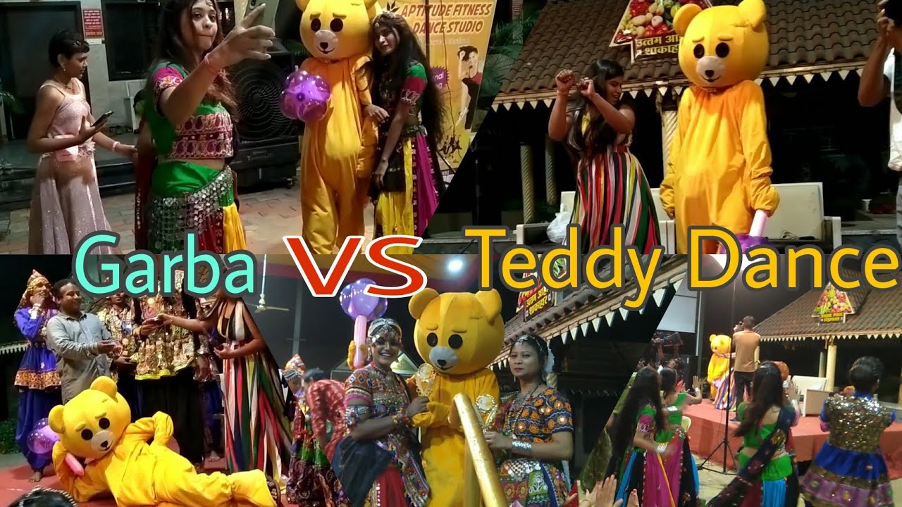 Garba Girls VS Teddy Dance | Teddy Bear Nagpur | Funny Video | Garba Special