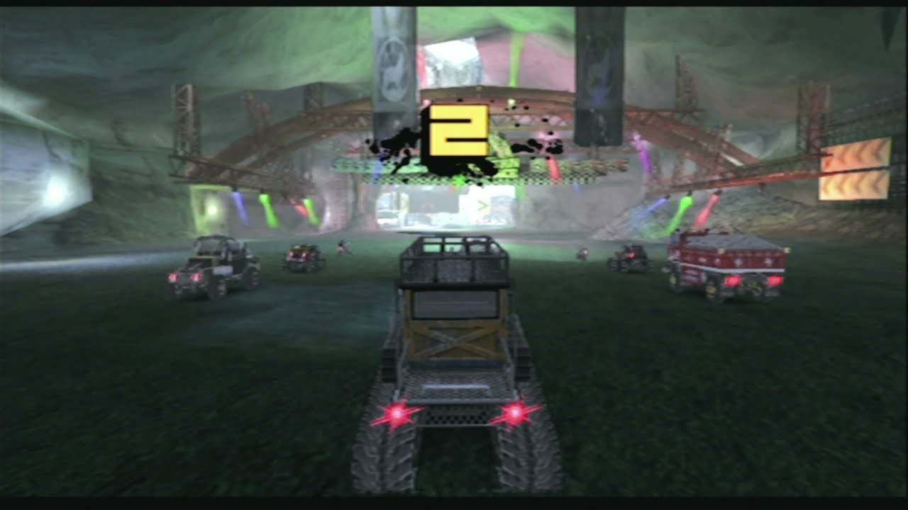 MotorStorm Arctic Edge gameplay. Rank 3. Track: Northern Face. Race: Mountain Mayhem.