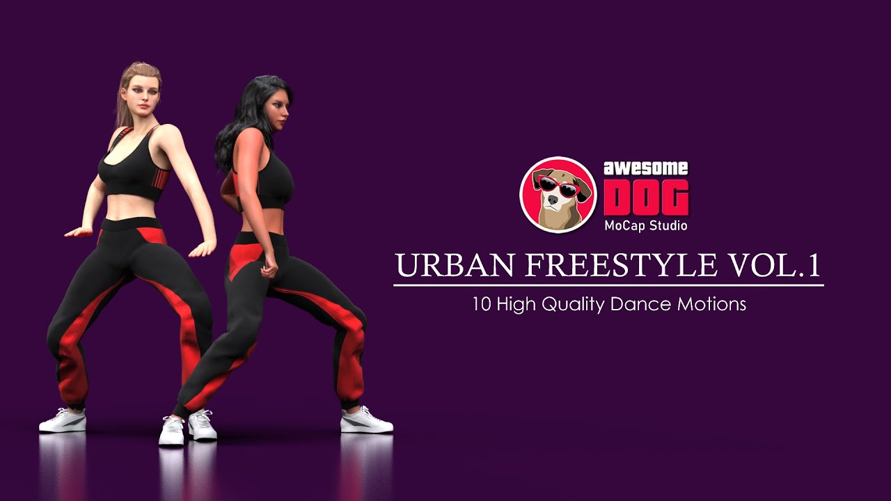 Urban Freestyle Dance Pack for iClone VOLUME 1