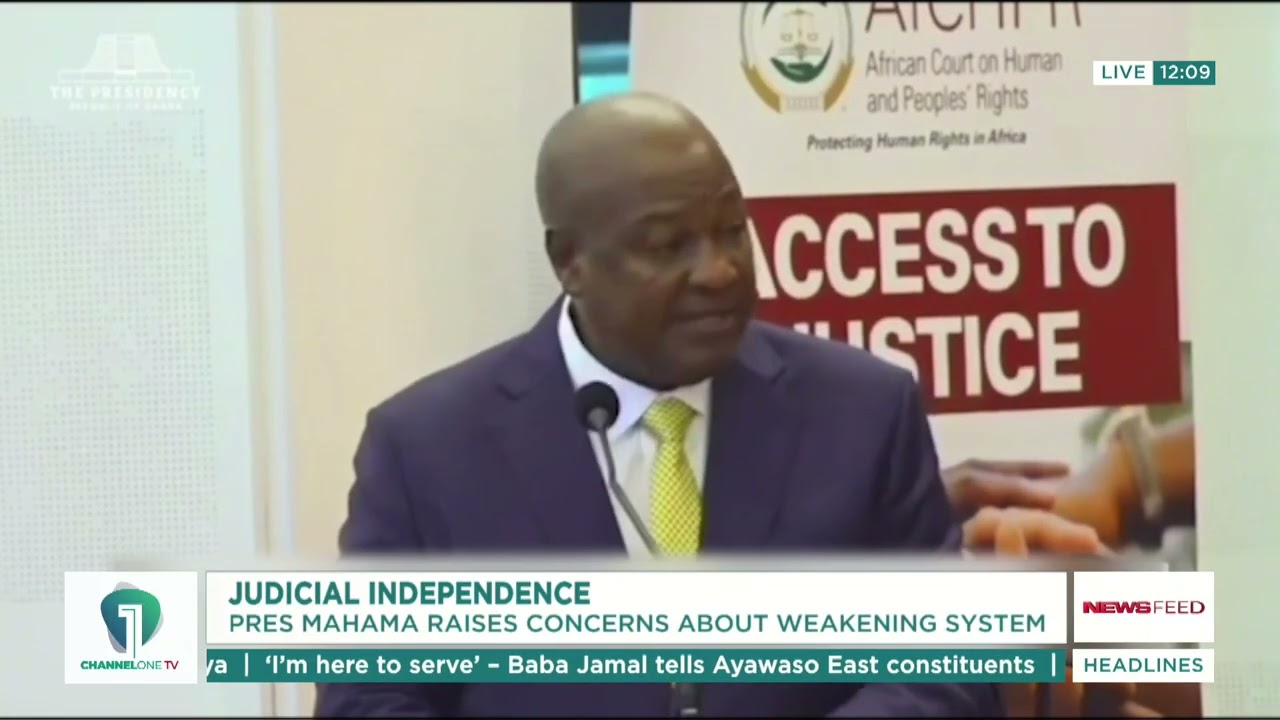 Judicial Independence Under Threat? President Mahama Raises Alarm Over Weakening System
