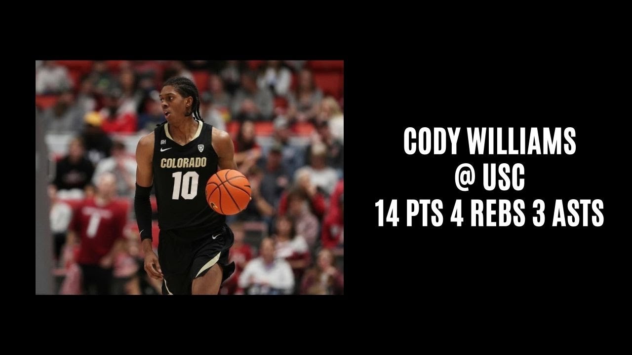 Cody Williams @ USC (14 PTS 4 REBS 3 ASTS 1 STL 1 BLK) 2/17/24