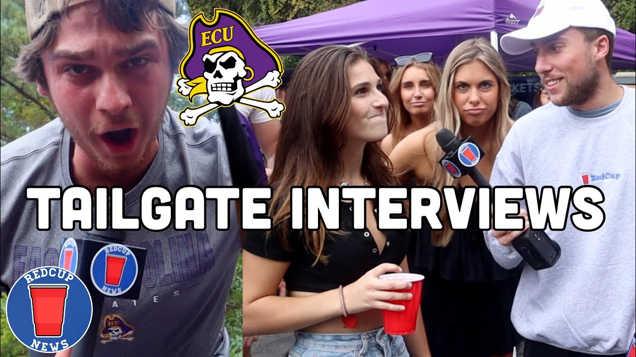 ECU Tailgate Interviews - NIGHT GAME IN GREENVILLE