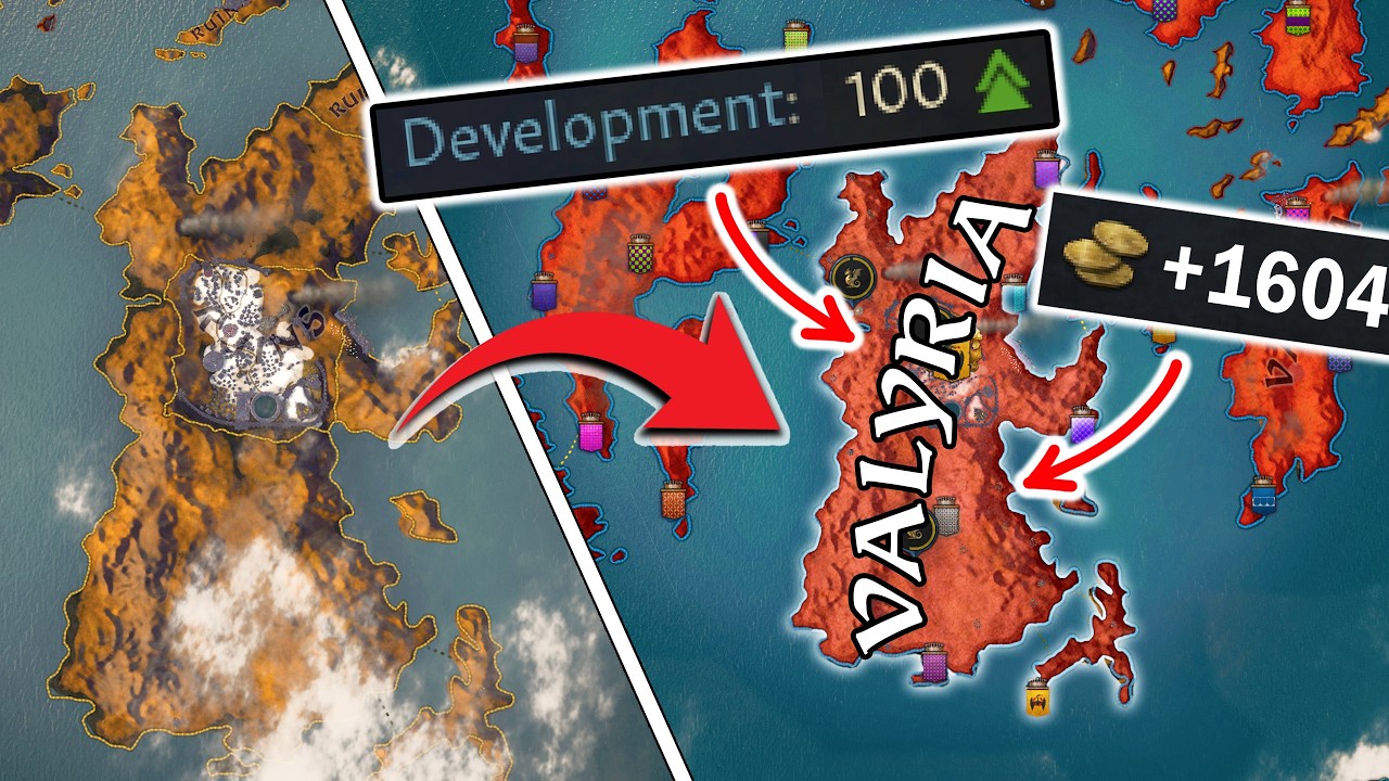 I Played TALL To Restore Old Valyria in CK3 AGOT