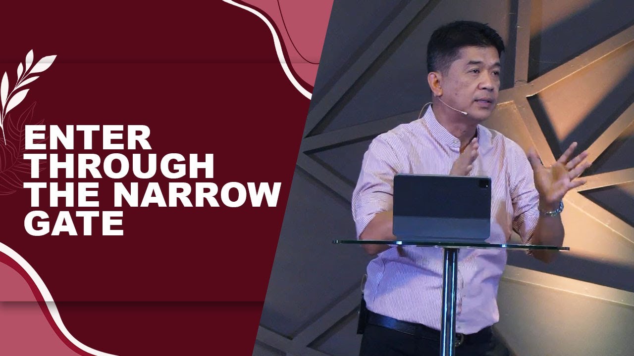ENTER THROUGH THE NARROW GATE | Rev. Ito Inandan | JA1 Rosario
