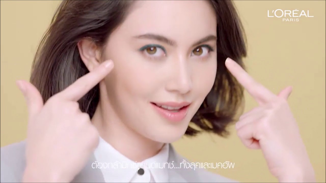 Mai Davika..New Spokesperson of L’Oreal Paris Make up with the campaign #Unlock la parisienne