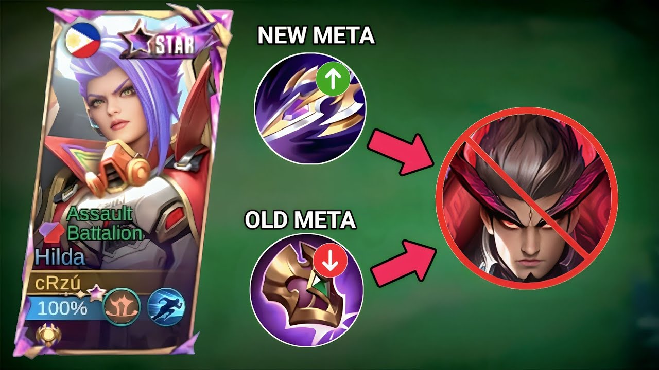 Лучший в мире билд Хильды с анти-лечением (новая мета 2026) 💪 | Mobile Legends
