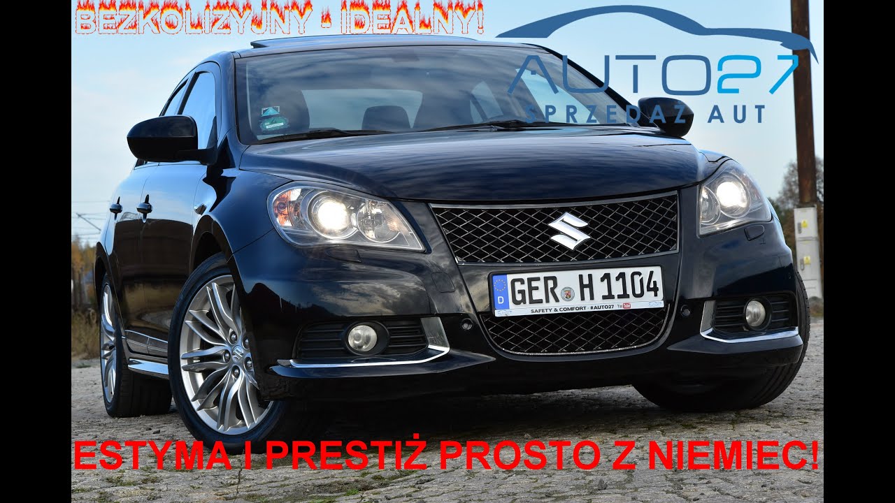 #AUTO27 - SPRZEDANY - SUZUKI KIZASHI 2.4 BENZYNA Z 2011r.! Najlepszy sedan klasy D. TEST AUTA