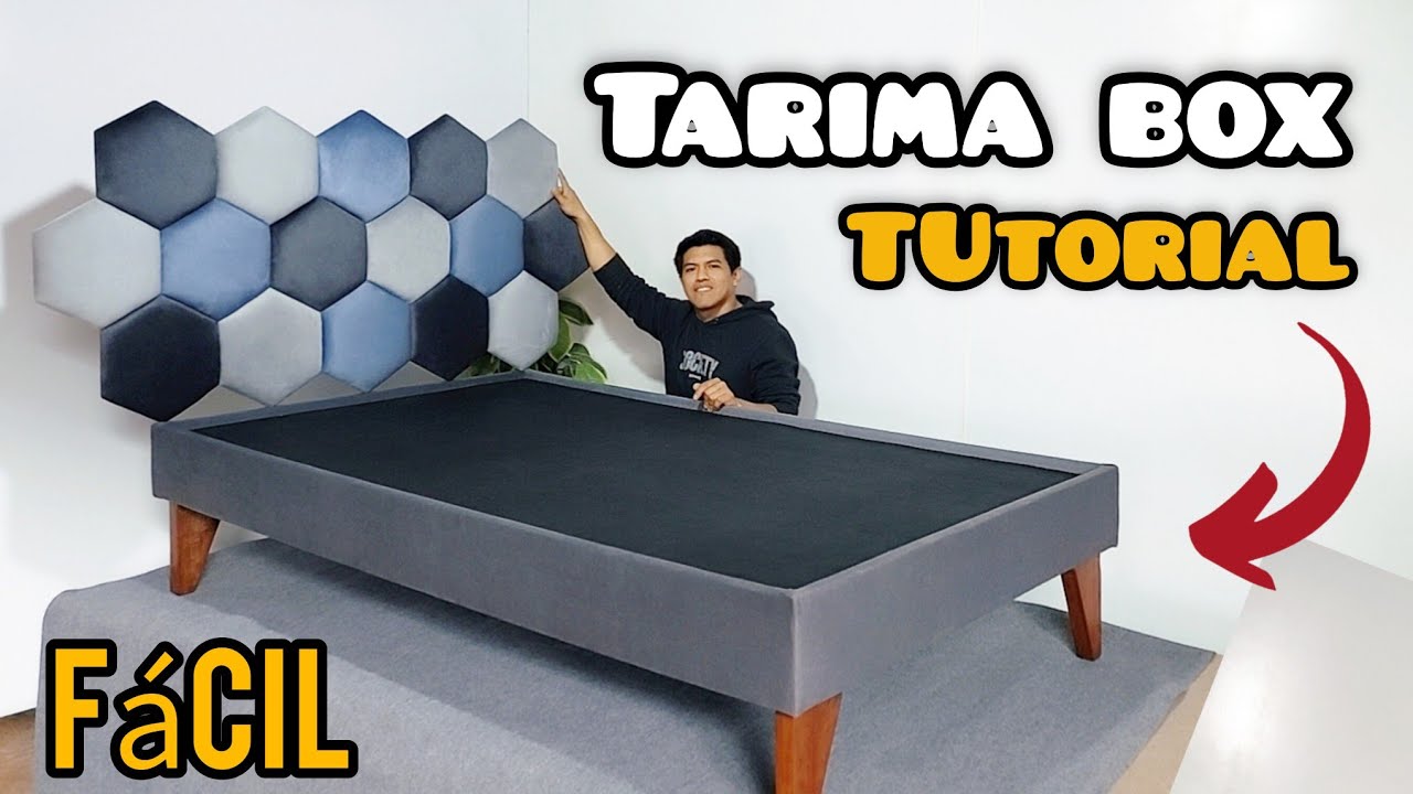 CAMA BOX NUEVA TÉCNICA APRENDE A TAPIZAR