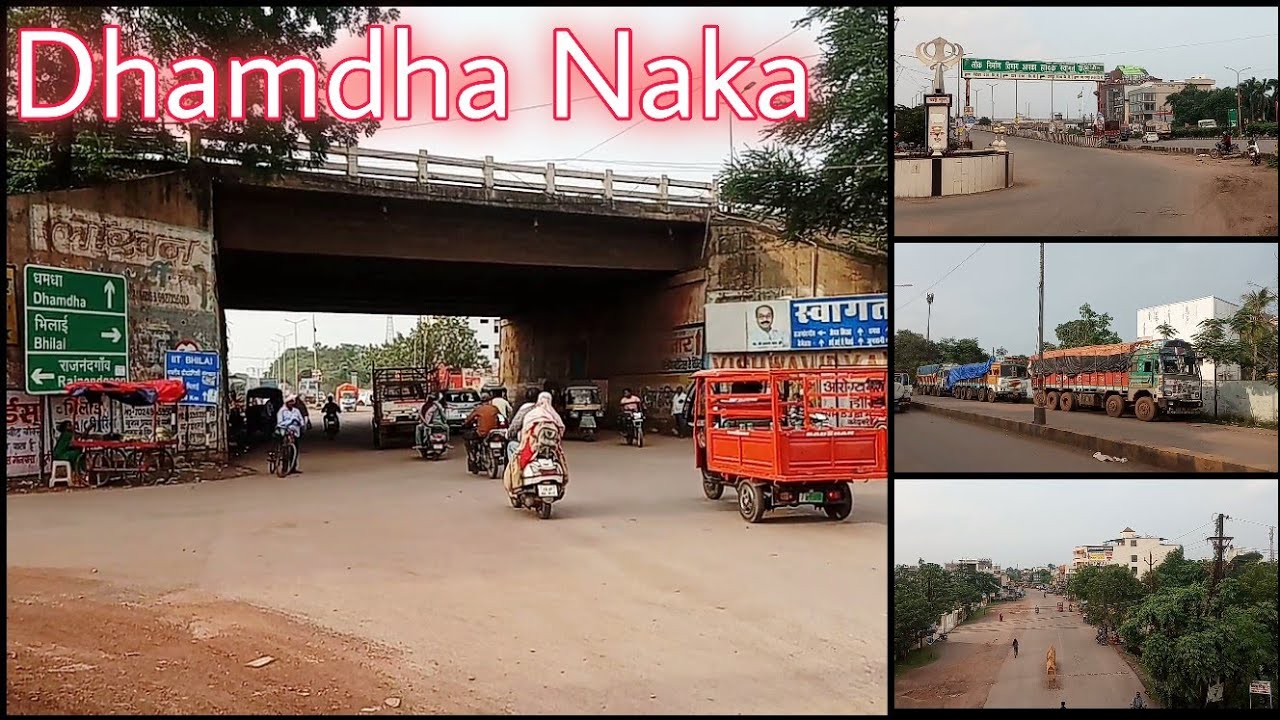Dhamdha Naka Area visit | Durg Bhilai | Highway travel • CG Pro Vlogs