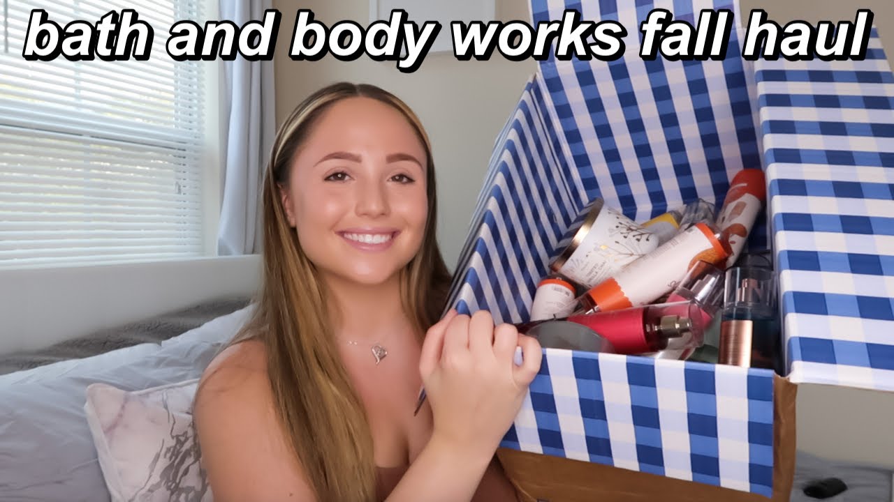 BATH AND BODY WORKS FALL HAUL!