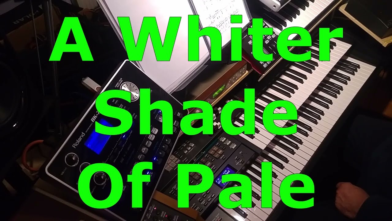 A Whiter Shade Of Pale (Roland BK-7m, Yamaha EX5R)