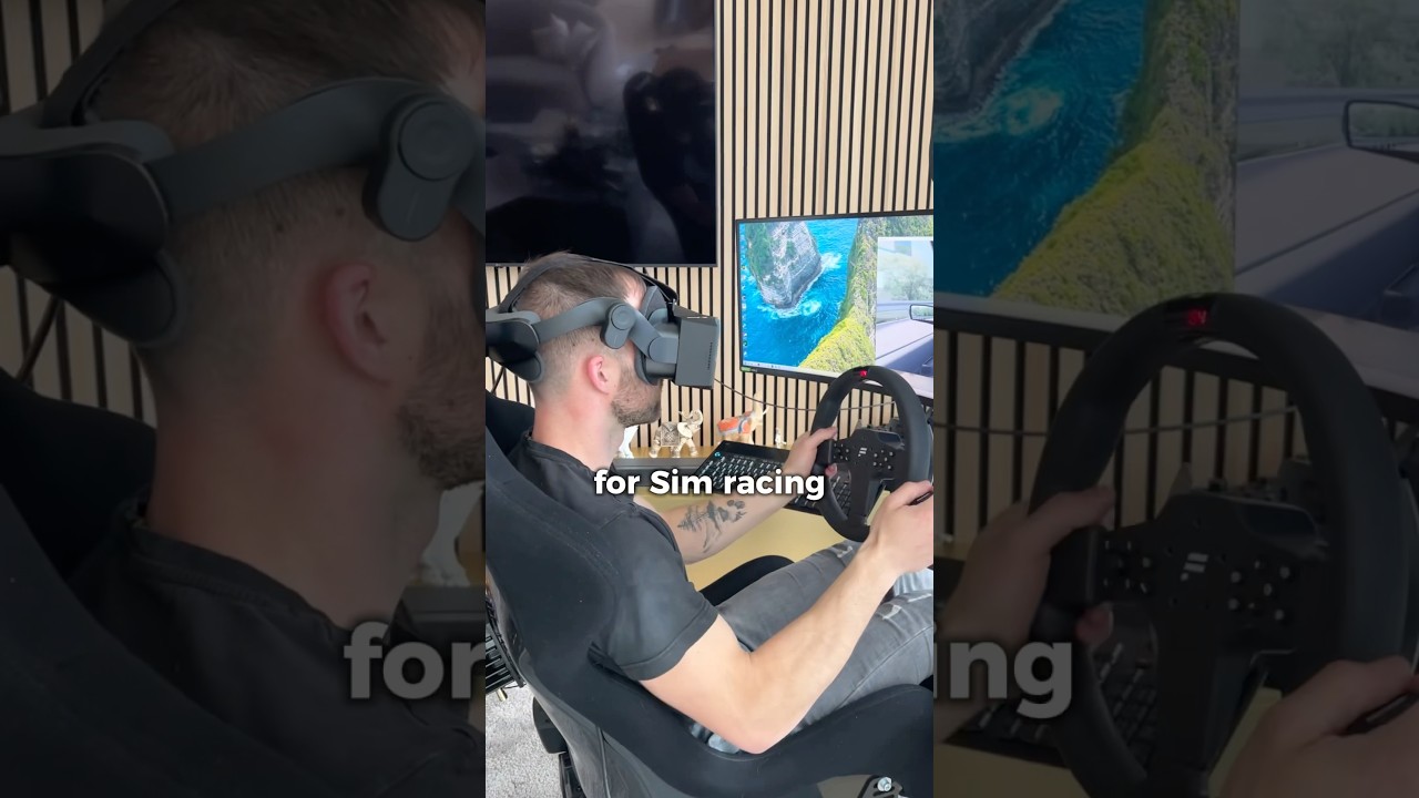 Мониторы или VR для гонок на симуляторах?