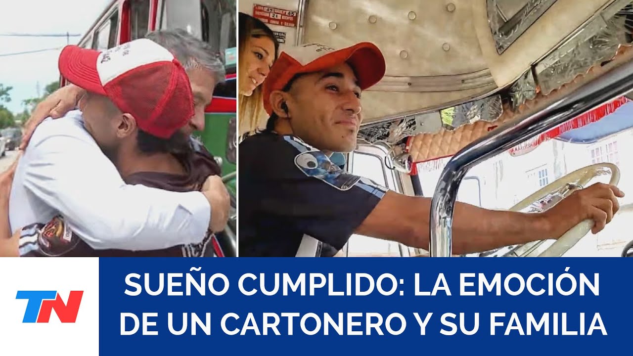 La inesperada propuesta que recibió el cartonero de Virrey del Pino después de la nota con TN