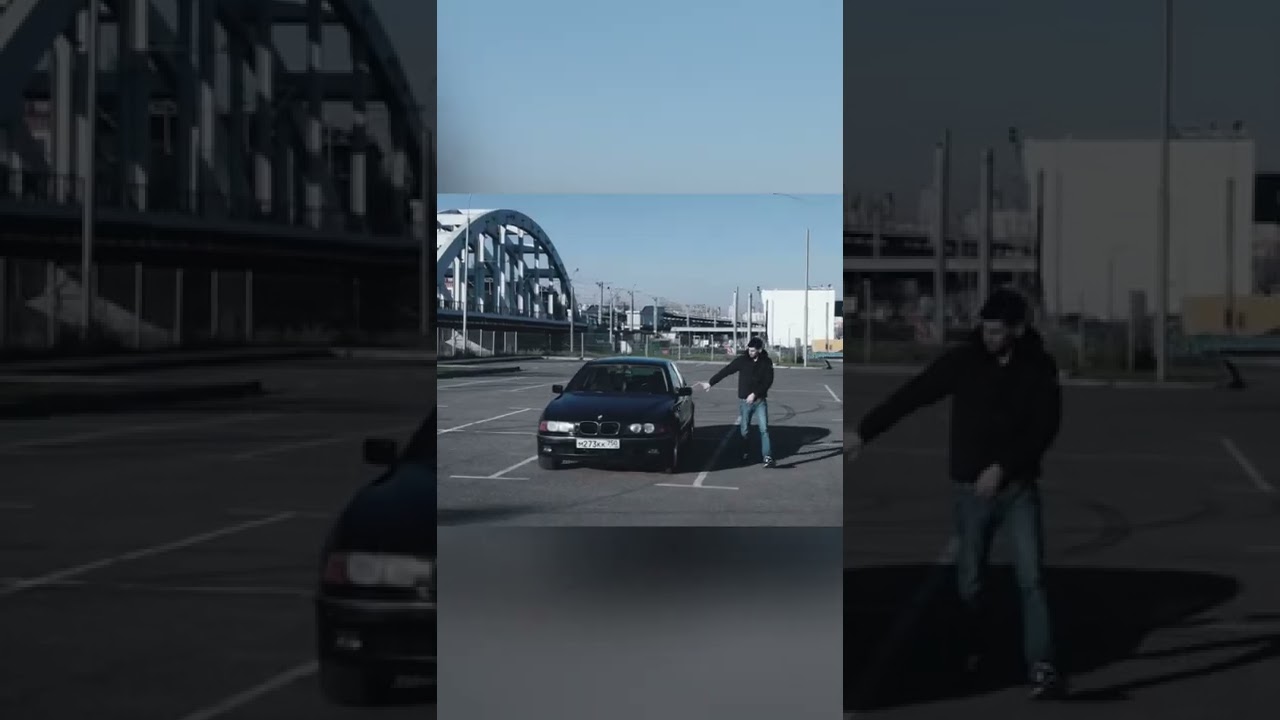 Давид ЧЁПОТАЧКАМ Выходит из BMW E39