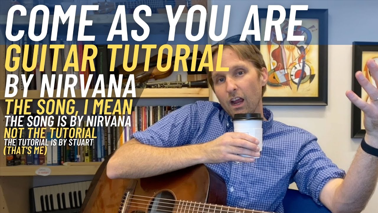 Учебник по игре на гитаре Come As You Are от Nirvana — уроки игры на гитаре со Стюартом!