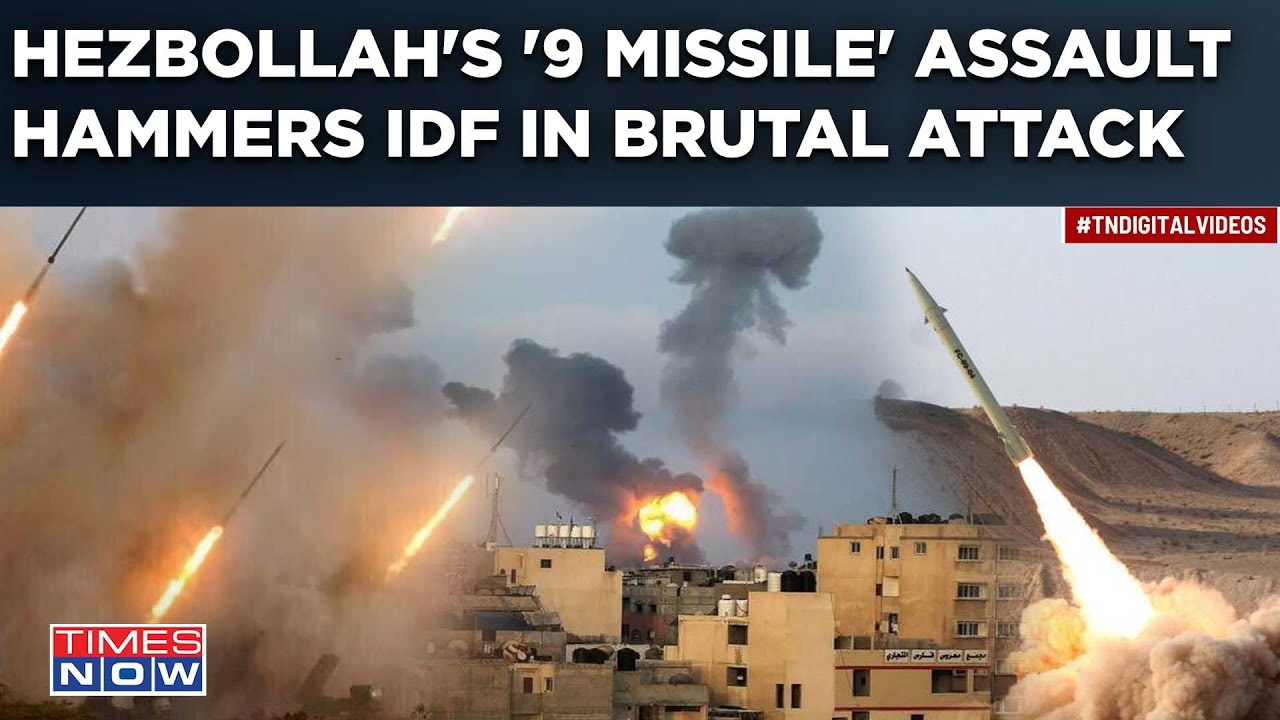 Hezbollah's 9 Missile-Strike Hammers Israel| Back-To-Back Revenge Attacks| IDF Faces Militants' Fury
