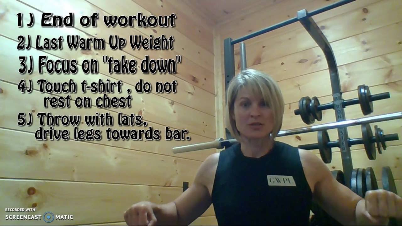 Improve your Bench with T-Shirt Presss