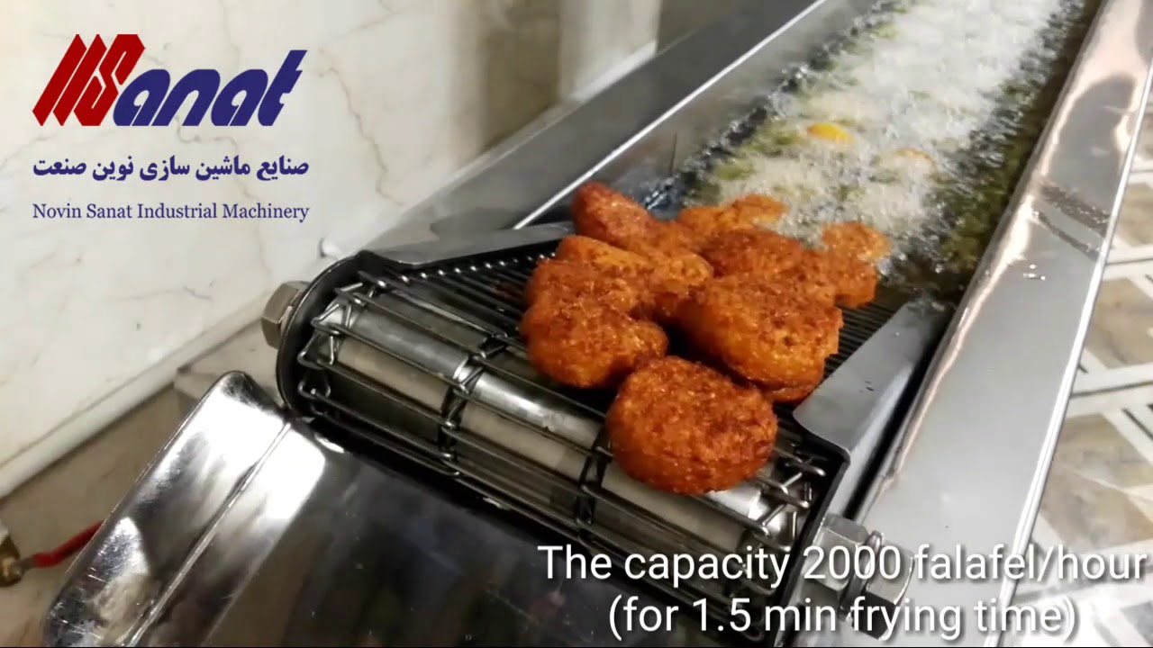 Introducing Automatic Falafel Machine( LF1 Model) - ماكينة فلافل أوتوماتيكية كاملة