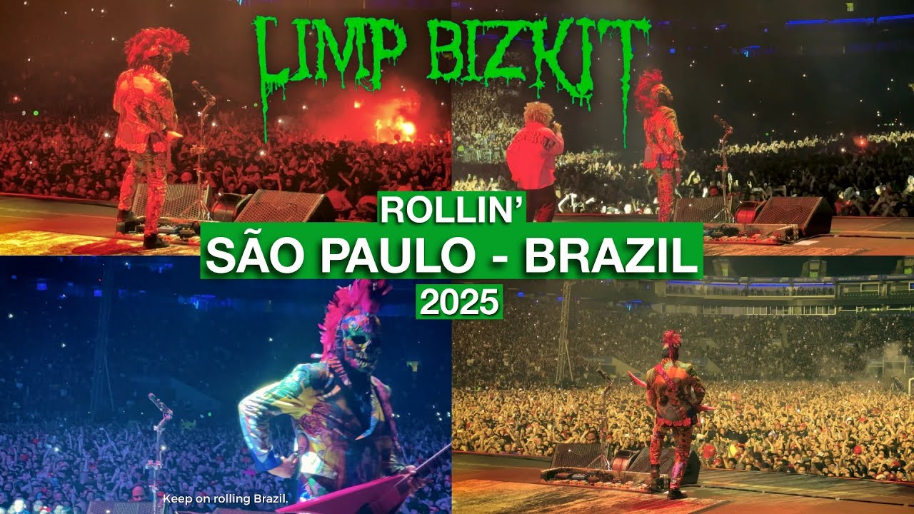 Rollin' - Limp Bizkit - São Paulo 2025 - Looserville Papi Tour