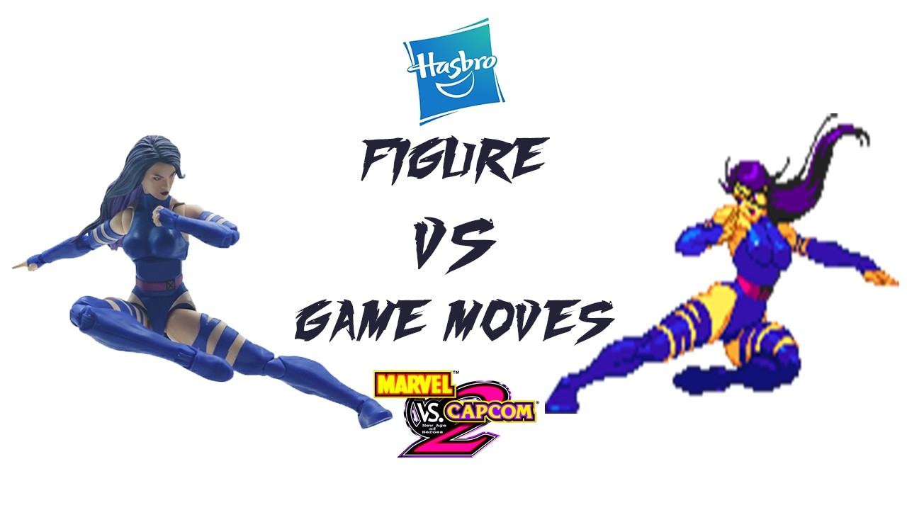 Can the Hasbro Gamerverse Psylocke Do Her Marvel vs Capcom Moves?