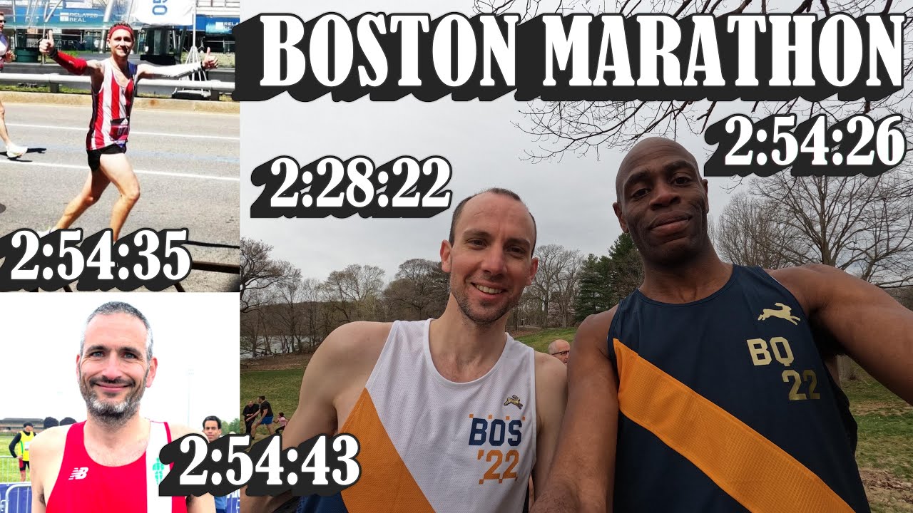 Boston Marathon 2022 Full Race. With a gopro