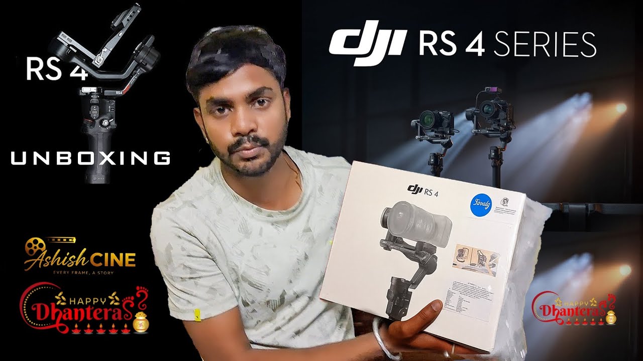 Dhanteras Special 🎉 | DJI RS 4 Gimbal खरीद लिया | Unboxing + First Look + Full Vlog