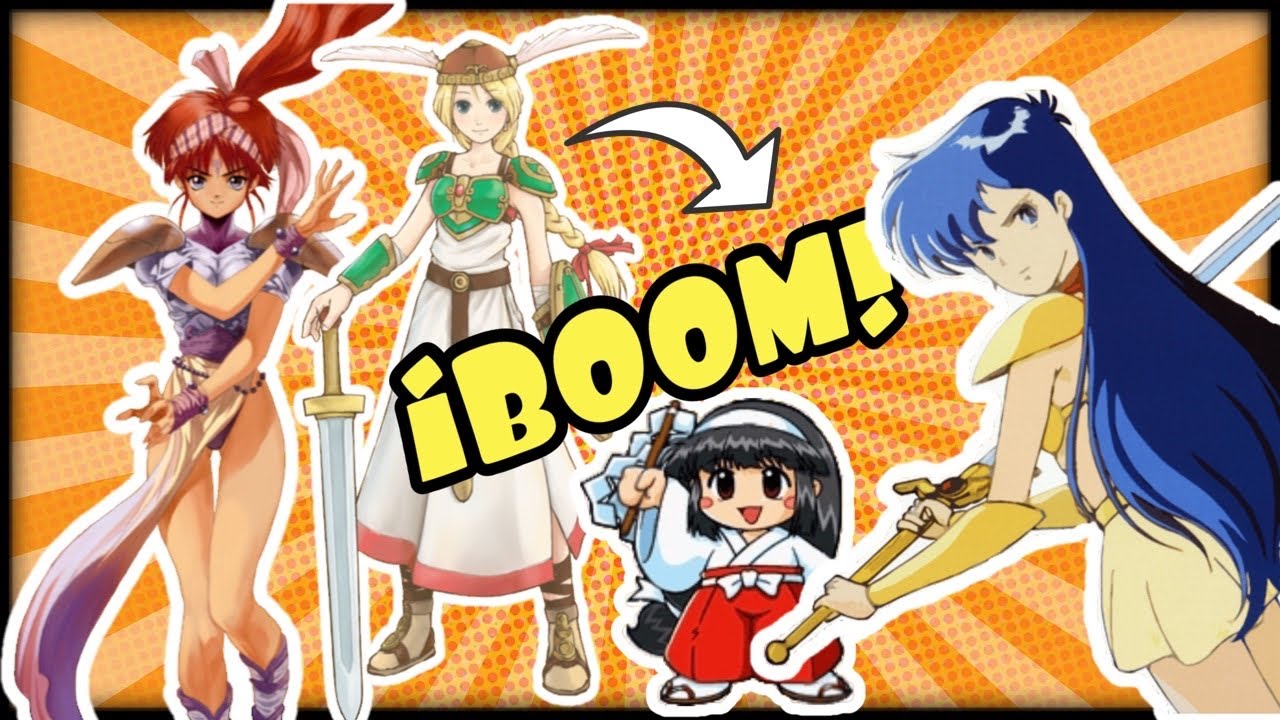 GUERRERAS de LEYENDA en 8 y 16 bits