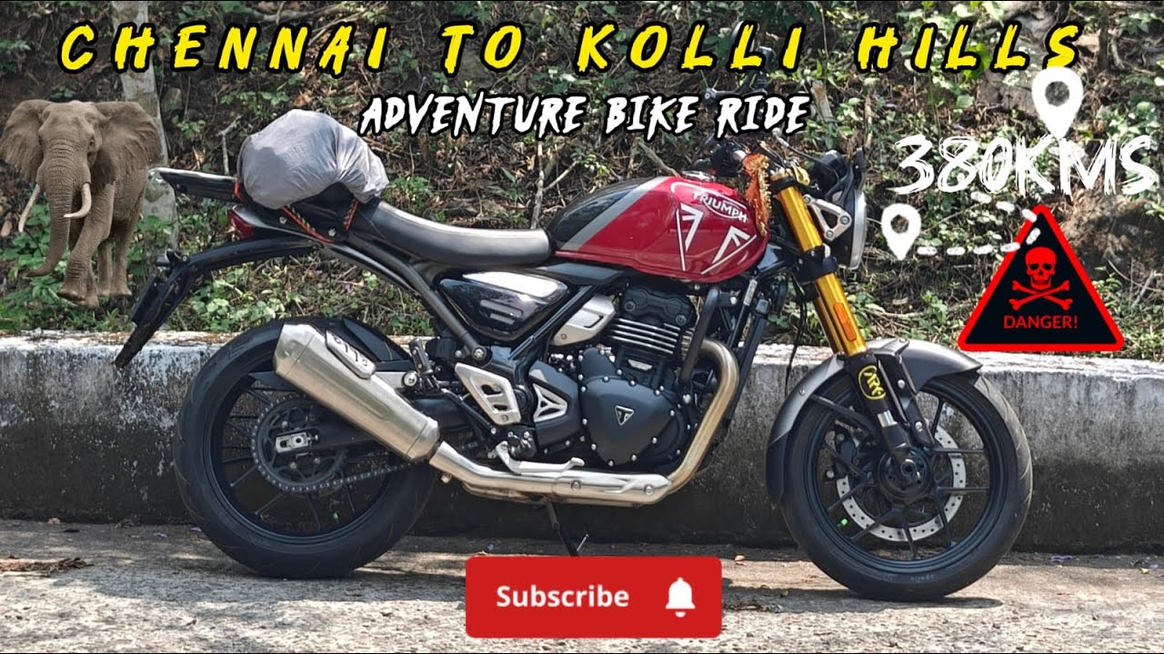 Chennai To Kolli Hills Bike Ride In Triumph 400 Tamil Vlogs | 7O Hairpin Bends | Part-1 #kollihills