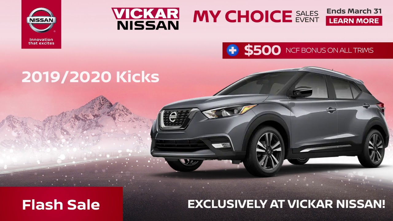 Vickar Nissan FLASH SALE BONUS!!! - YouTube Ad (15 Second)