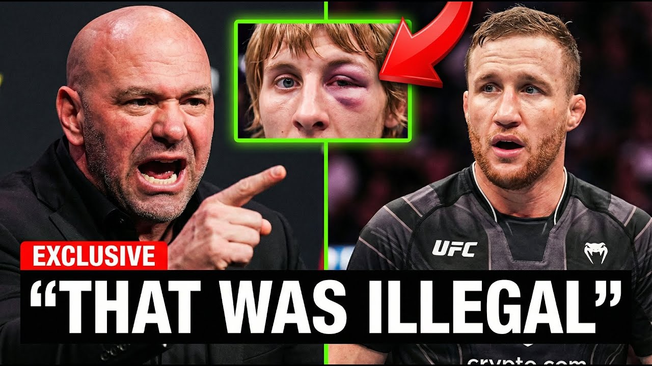 EXCLUSIVE: Dana White BANS Justin Gaethje After Eye-Poke on Paddy Pimblett — UFC Fans Are FURIOUS