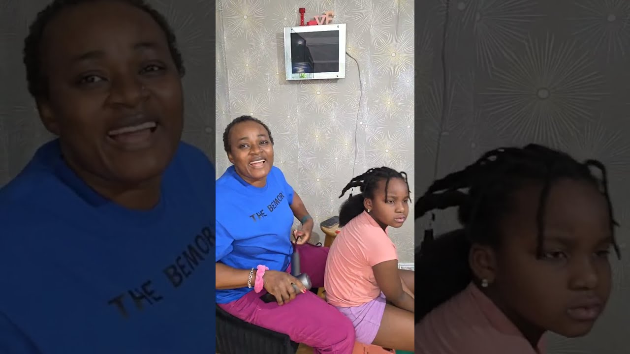 The Bemors is live!Let's braid Jenae's hair asap. #braids #braider